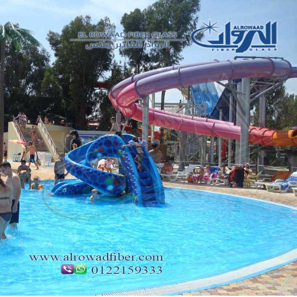 زحاليق شكل ثعبان فيبر جلاس (2)