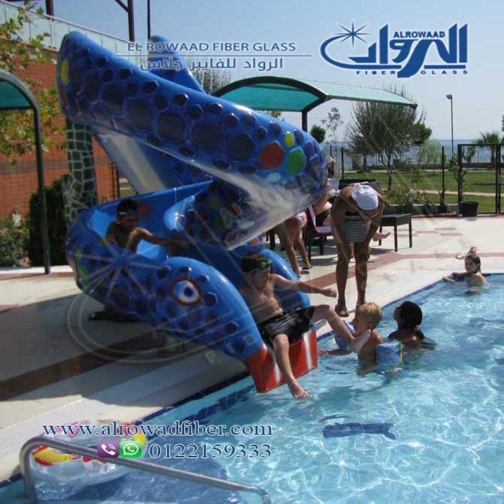 زحاليق شكل ثعبان فيبر جلاس (5)